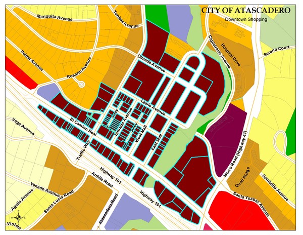 City of Atascadero Map