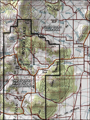 City of Rocks Topo Map