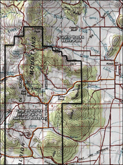 City of Rocks Topo Map City of Rocks Topo Map