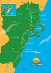 City of Shoalhaven Map