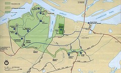 Civil War Era Tennessee State Battle Map