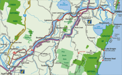 Clarence River Tourist Map Clarence River Tourist Map