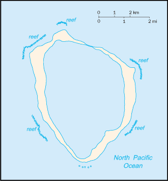 Clipperton Island Tourist Map