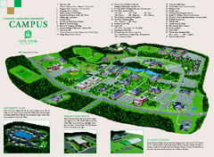 Coastal Carolina University campus map