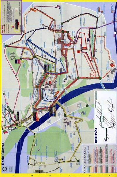 Coimbra Bus Map