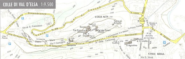 Colle di Val d'Elsa Map