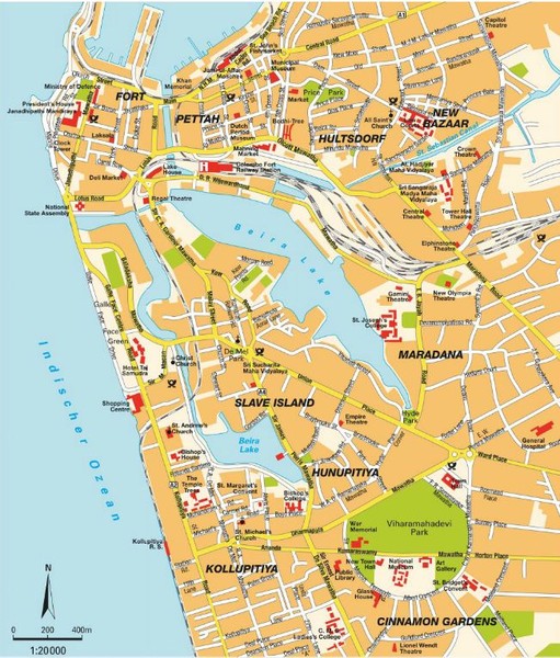 Colombo City Map