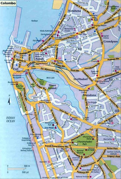 Colombo Map