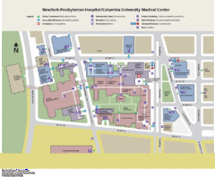 Columbia University Medical Center Map Columbia University Medical Center Map