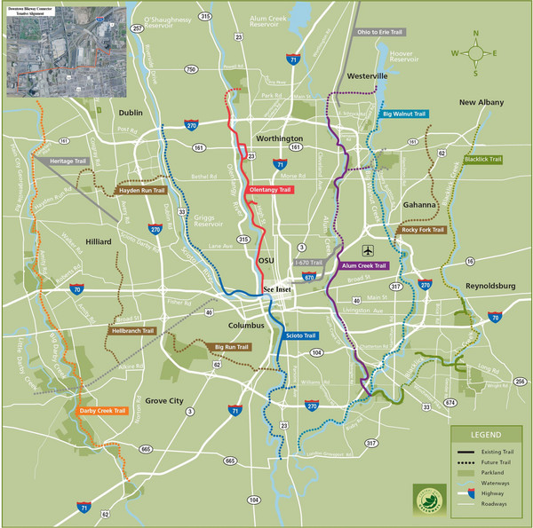 Bike Trails Ohio Map - Alyssa Marianna