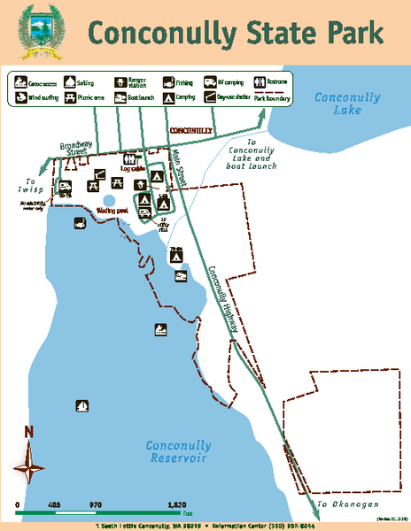 Conconully State Park Map