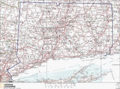 Connecticut Rock Climbing Locations Map