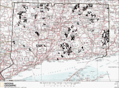 Connecticut State Forests Map