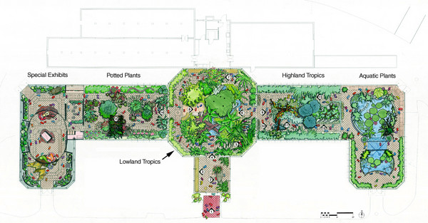 Conservatory of Flowers Museum Map