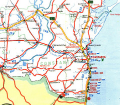 Constanta Tourist Map