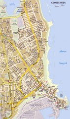 Constanta Tourist Map