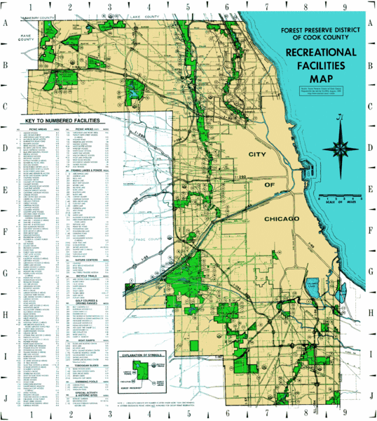 Cook County Recreation Map