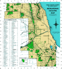 Cook County Recreation Map Cook County Recreation Map