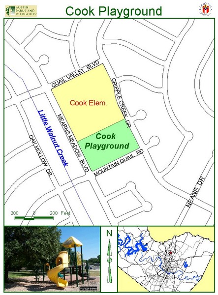 Cook Playground Map