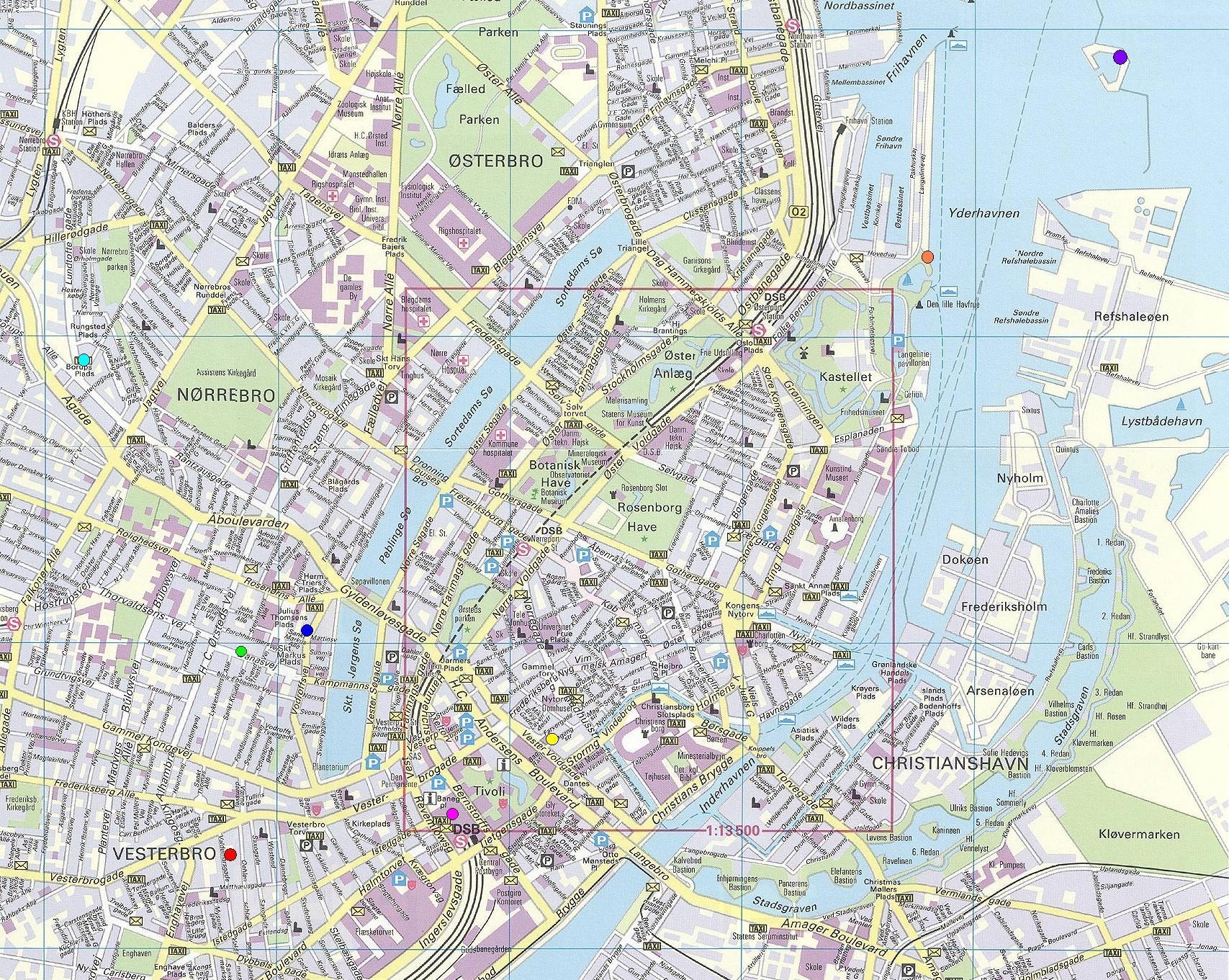 Copenhagen maps City Maps