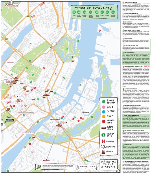 Copenhagen Use-It 3 Map