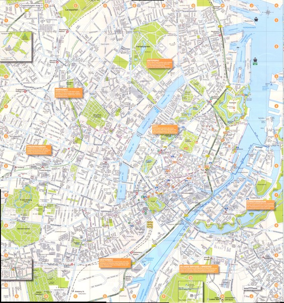 Copenhagen large-scale Map