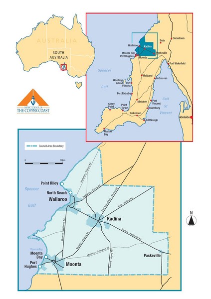 Copper Coast Map