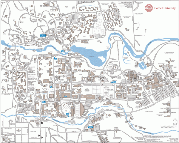 Cornell Campus Map - 410 Thurston Ave Ithaca NY • mappery