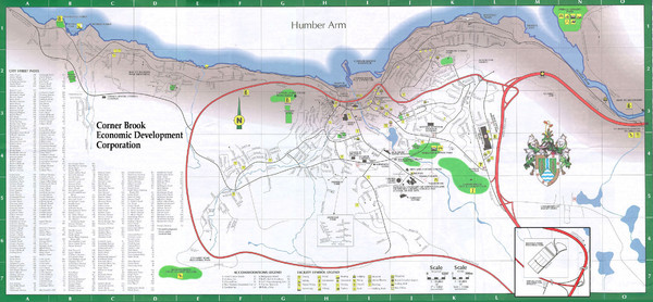 Corner Brook Map