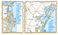 Corpus Christi, Texas Map