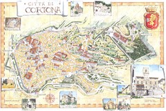 Cortona Map