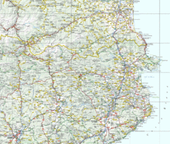 Costa Brava Road Map