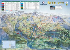 Courchevel Trail Map