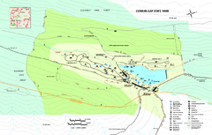 Cowans Gap State Park map