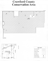 Crawford County, Illinois Site Map
