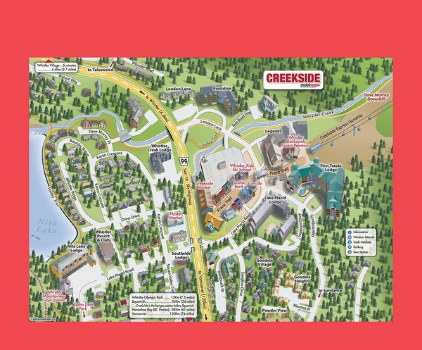 Creekside Map