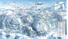 Crest Voland Ski Trail Map
