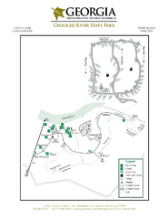 Crooked River State Park Map
