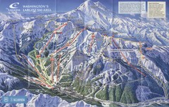 Crystal Mountain Resort Ski Trail Map