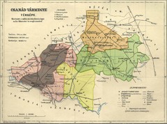 Csanád vármegye Map