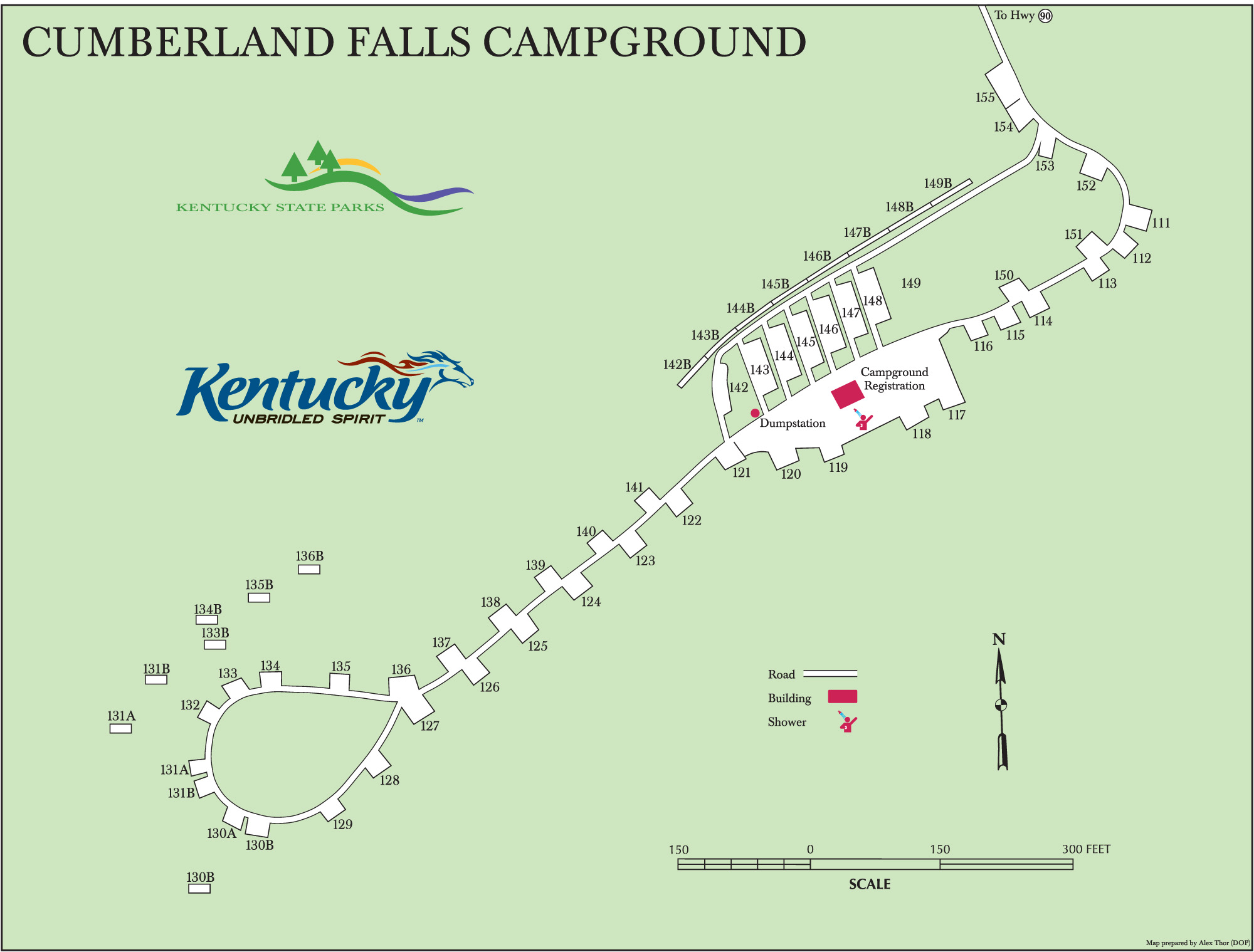 Cumberland Falls Map Cumberland Falls • mappery
