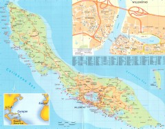 Curacao map