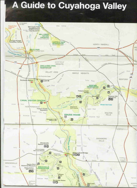 Cuyhoga National Park Map