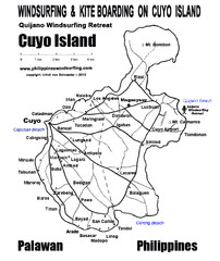 Cuyo Island Palawan Philippine Map