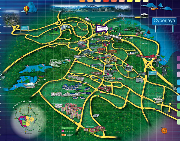 Cyberjaya Office Park Map