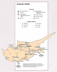 Cyprus Economic Activity Map