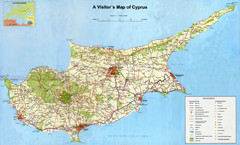 Cyprus Visitor's Map