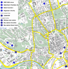 Czech Republic Tourist Map