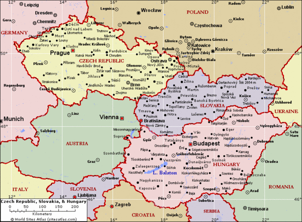 Czech Republic Map Map Of Czech Republic Czechia
