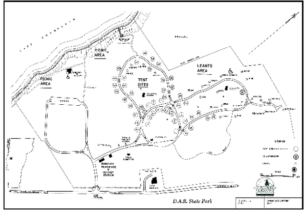 D.A.R. State Park map
